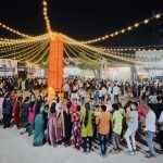माणमध्ये नवरात्रोत्सवाचे आयोजन ; शेकडो महिलांचा उत्स्फूर्त सहभाग !